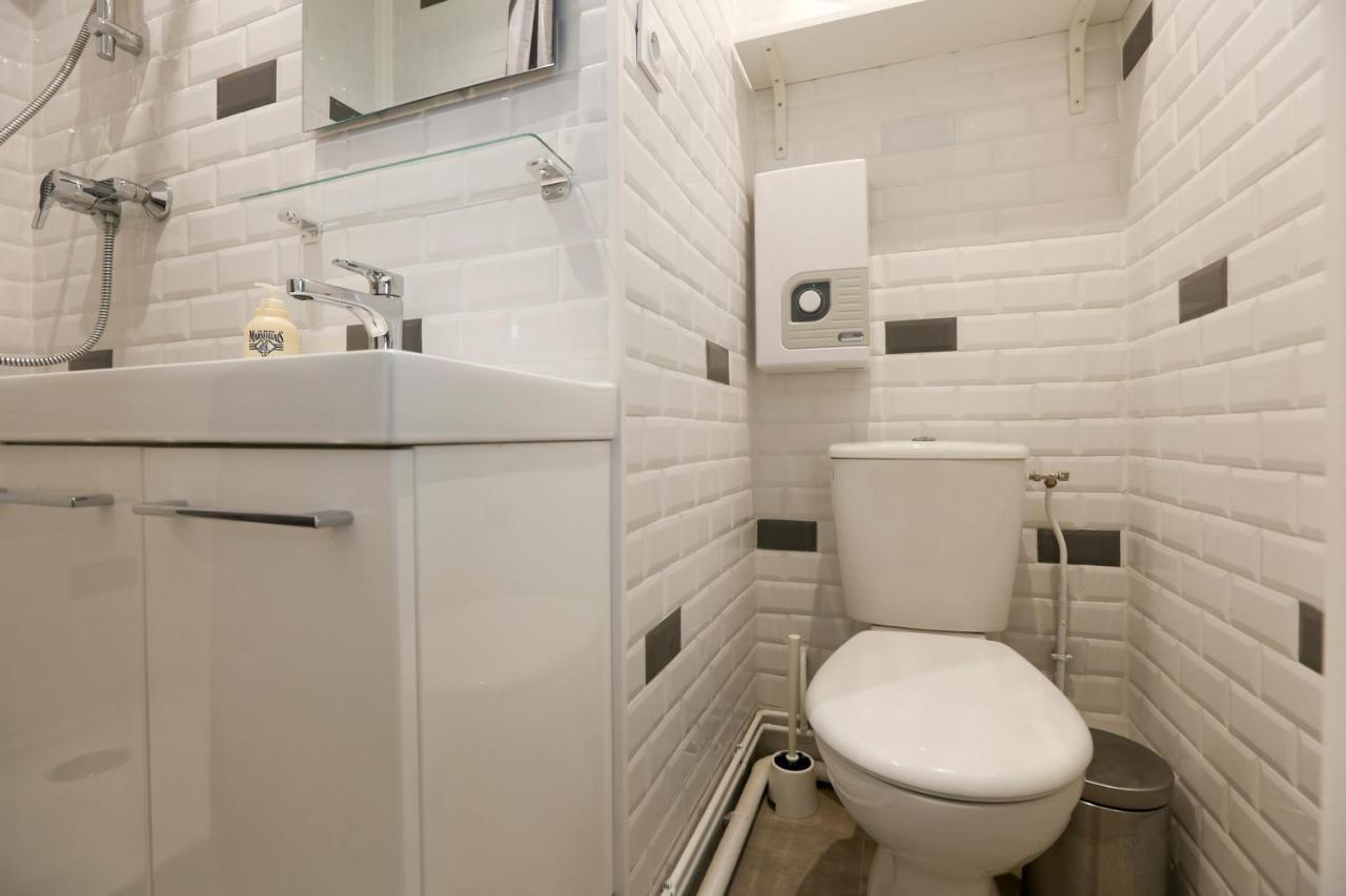 Renovated Studio For 2 Apartment Paris Phòng bức ảnh